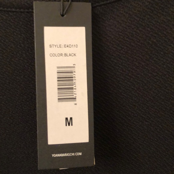 NWT Anthro Yoana Little Black Dress - Picture 5 of 6